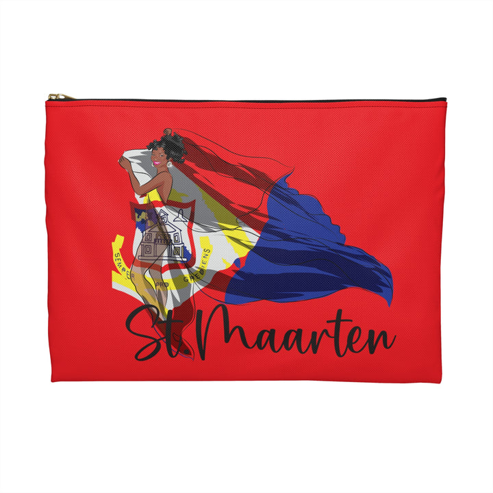 St.Maarten Accessory Pouch Red