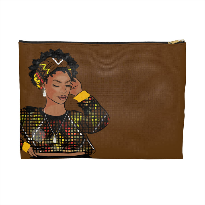 Generosity Accessory Pouch Brown