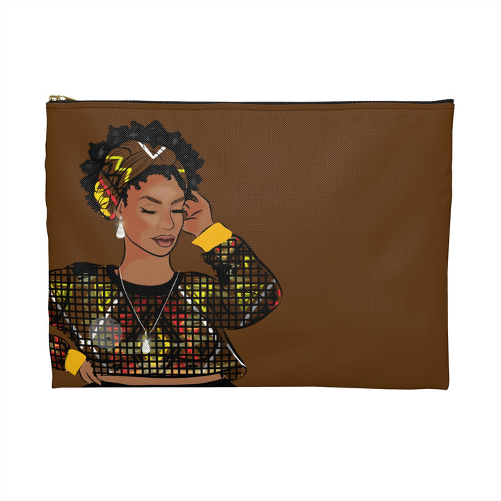 Generosity Accessory Pouch Brown