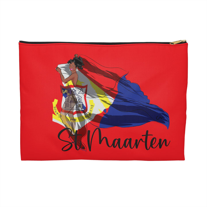 St.Maarten Accessory Pouch Red