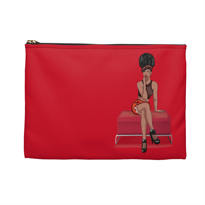 Sassy Accessory Pouch Red