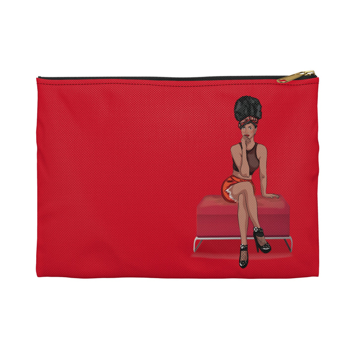 Sassy Accessory Pouch Red