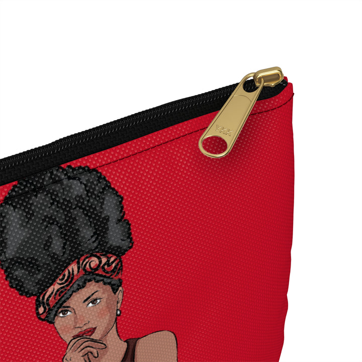 Sassy Accessory Pouch Red