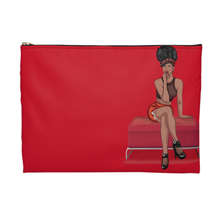 Sassy Accessory Pouch Red