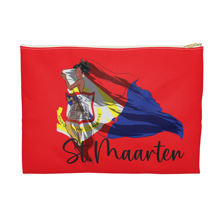 St.Maarten Accessory Pouch Red