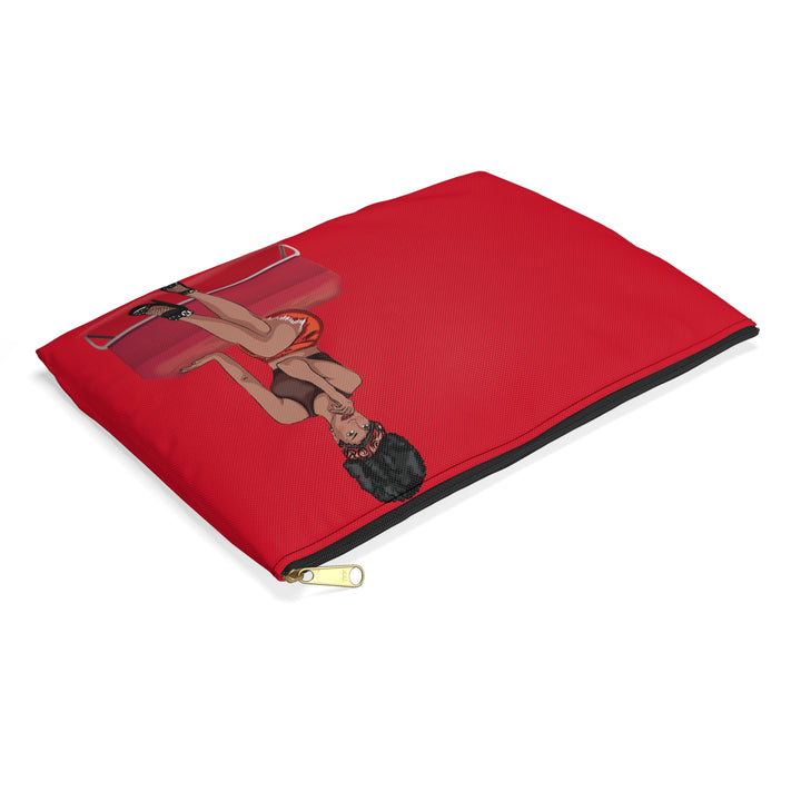 Sassy Accessory Pouch Red