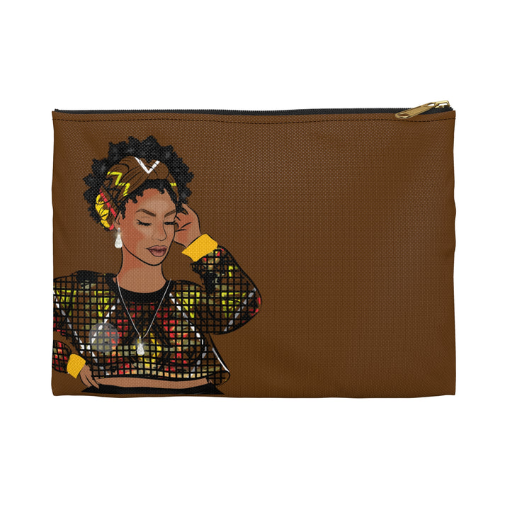 Generosity Accessory Pouch Brown