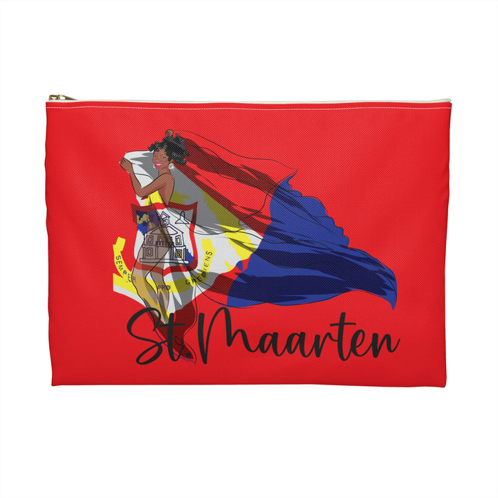 St.Maarten Accessory Pouch Red