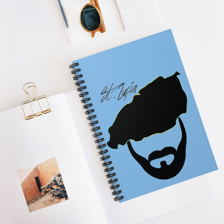 St. Lucia Spiral Notebook Male - Ruled Line