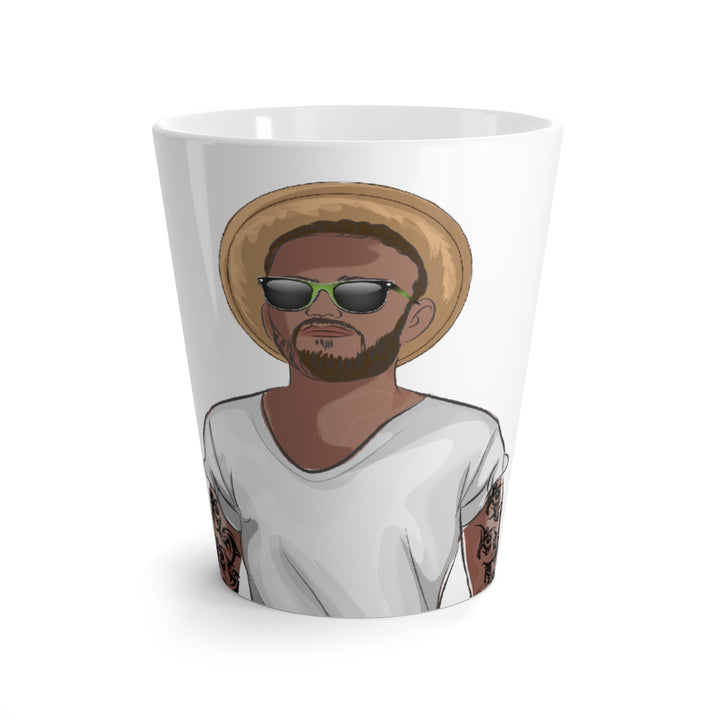 Label-less Latte mug