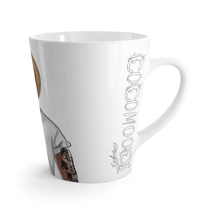 Label-less Latte mug