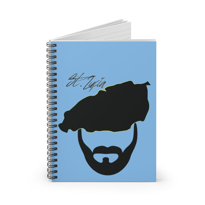 St. Lucia Spiral Notebook Male - Ruled Line