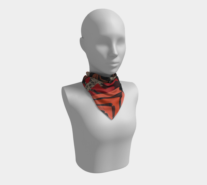 Sassy square scarf