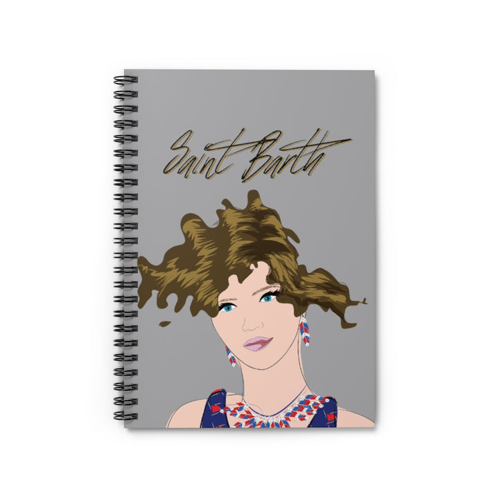Saint Barth Spiral Notebook - Ruled Line