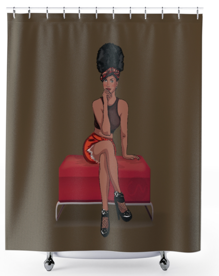Sassy Shower Curtain