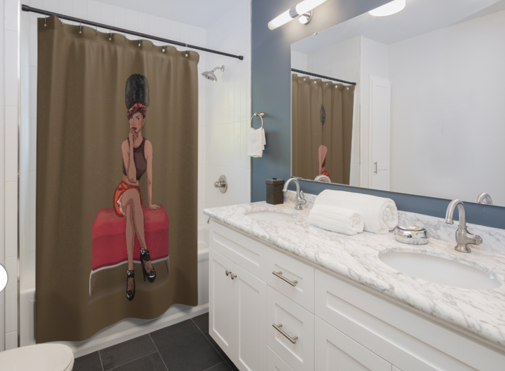 Sassy Shower Curtain