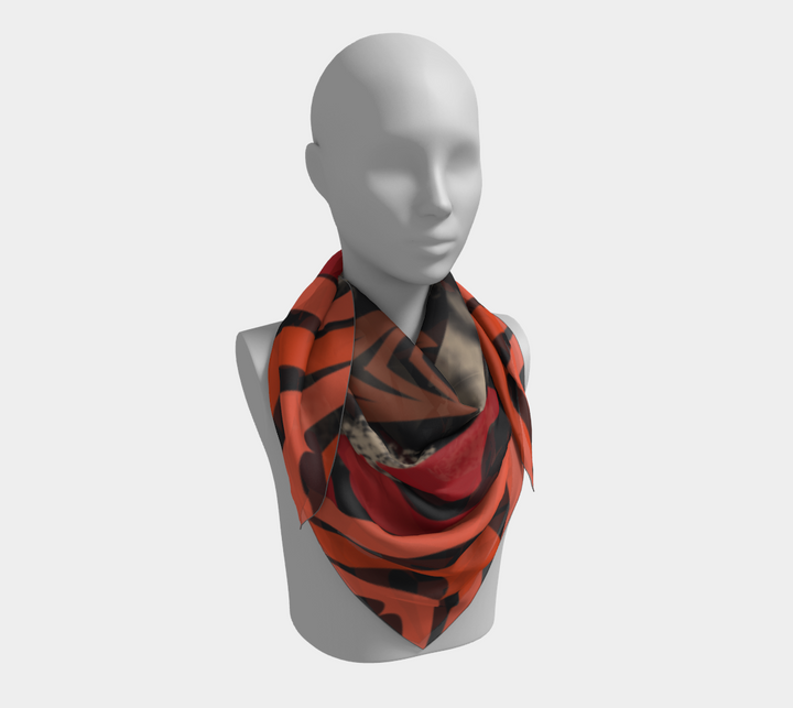 Sassy square scarf