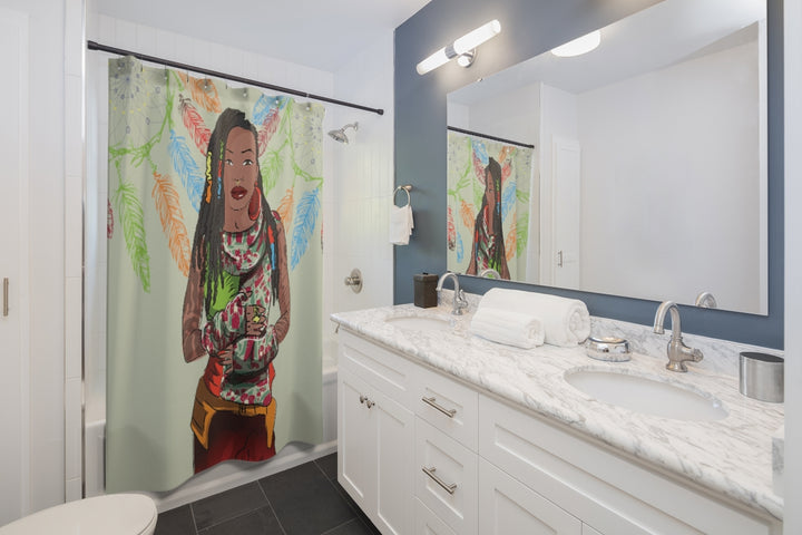 Hopeful dreams Shower Curtain