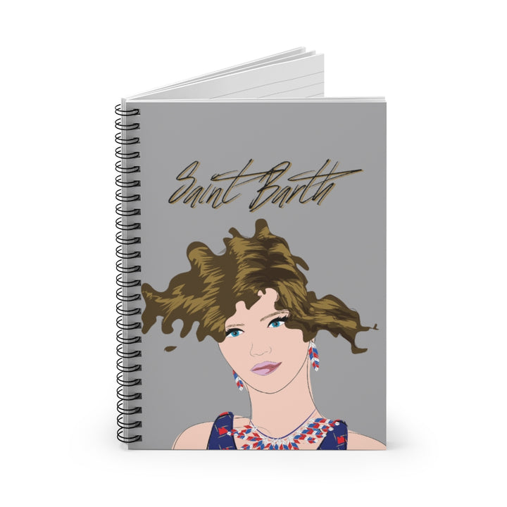 Saint Barth Spiral Notebook - Ruled Line