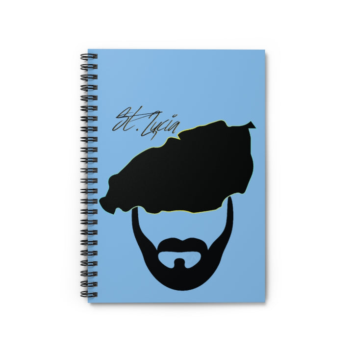 St. Lucia Spiral Notebook Male - Ruled Line