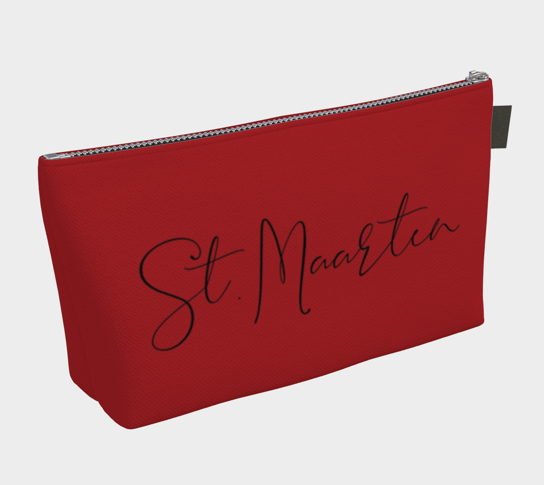 St.Maarten Makeup Pouch Red