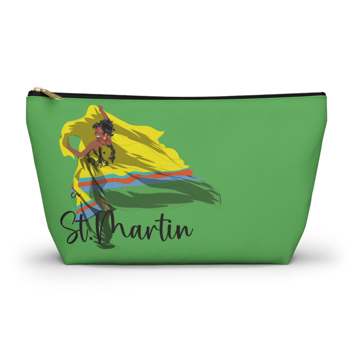 St.Martin Unity T-bottom Accessory Pouch Green