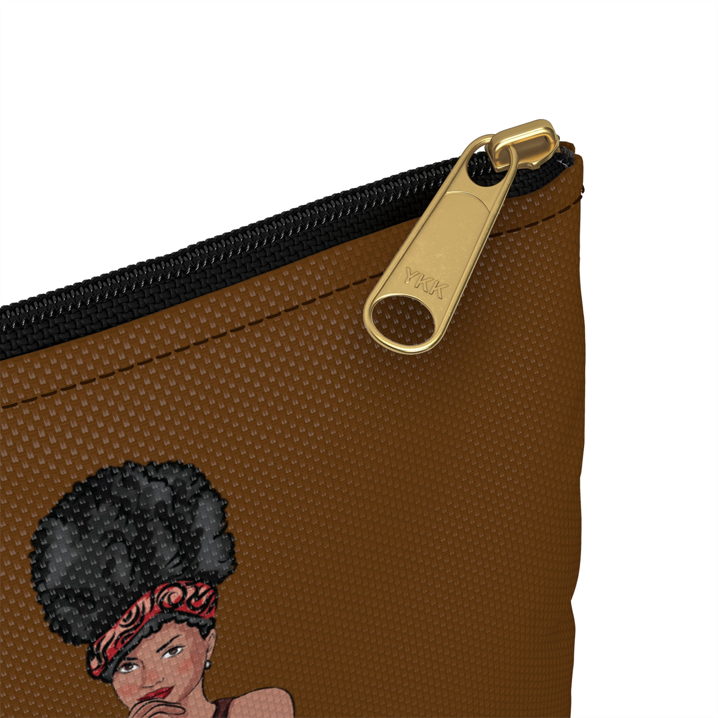 Sassy Accessory Pouch Brown
