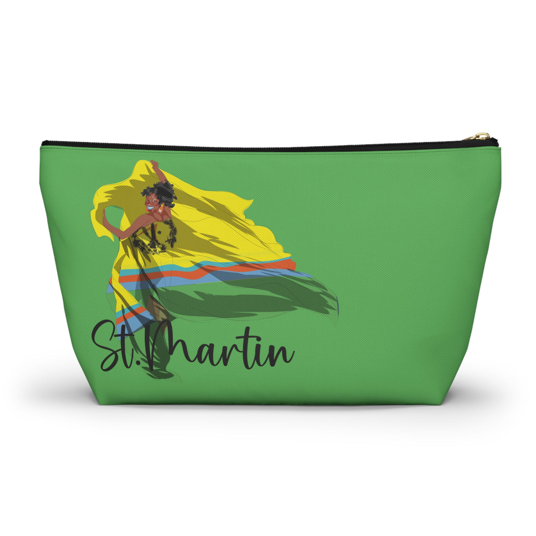 St.Martin Unity T-bottom Accessory Pouch Green