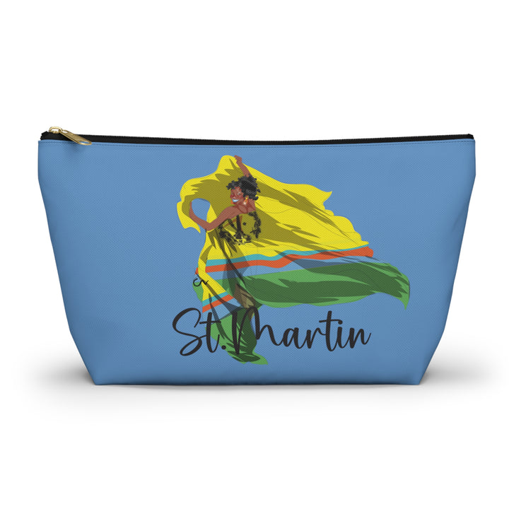 St.Martin Unity T-bottom Accessory Pouch Blue