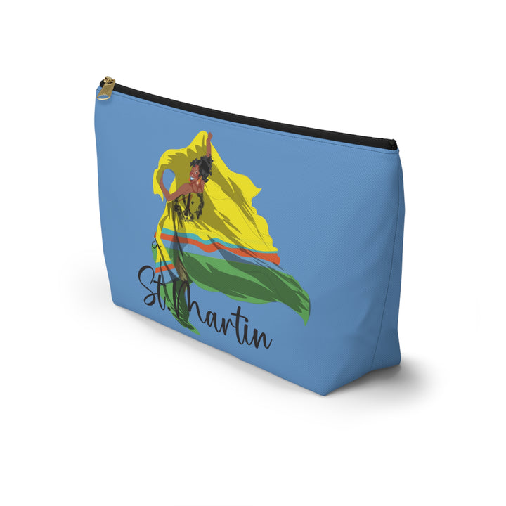 St.Martin Unity T-bottom Accessory Pouch Blue