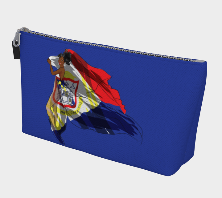 St.Martin Makeup Pouch Blue