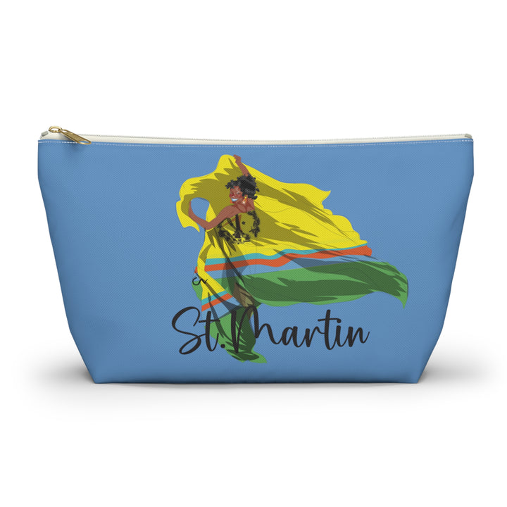 St.Martin Unity T-bottom Accessory Pouch Blue