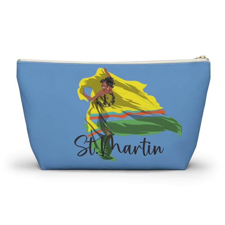 St.Martin Unity T-bottom Accessory Pouch Blue