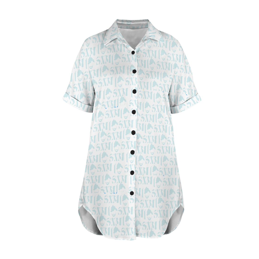 ISXM BUTTON DOWN DRESS