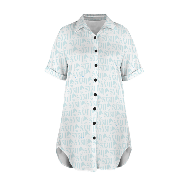 ISXM BUTTON DOWN DRESS