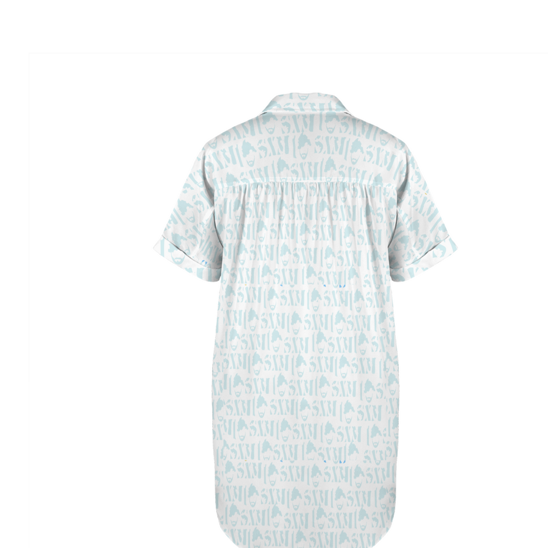 ISXM BUTTON DOWN DRESS