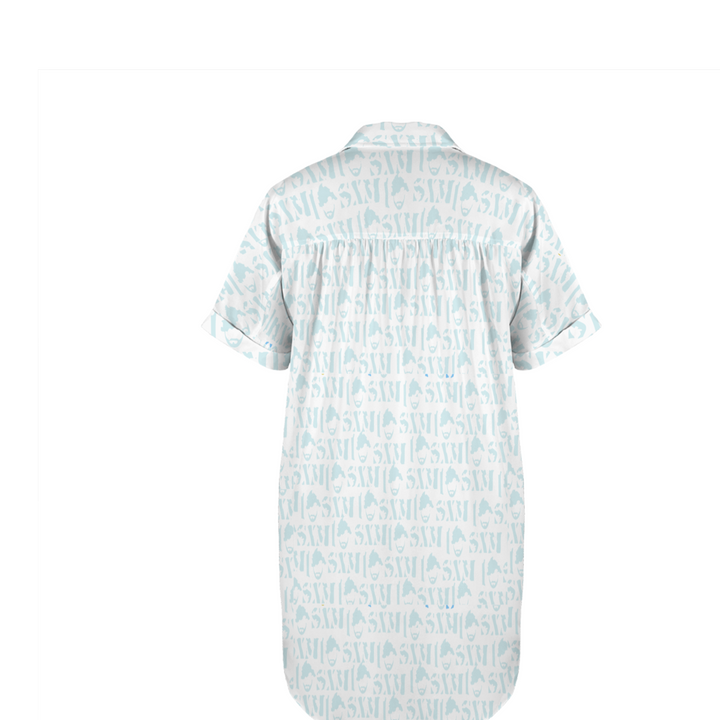 ISXM BUTTON DOWN DRESS