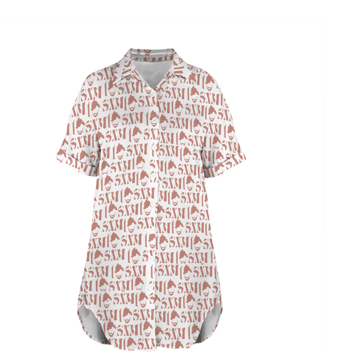 ISXM BUTTON DOWN DRESS