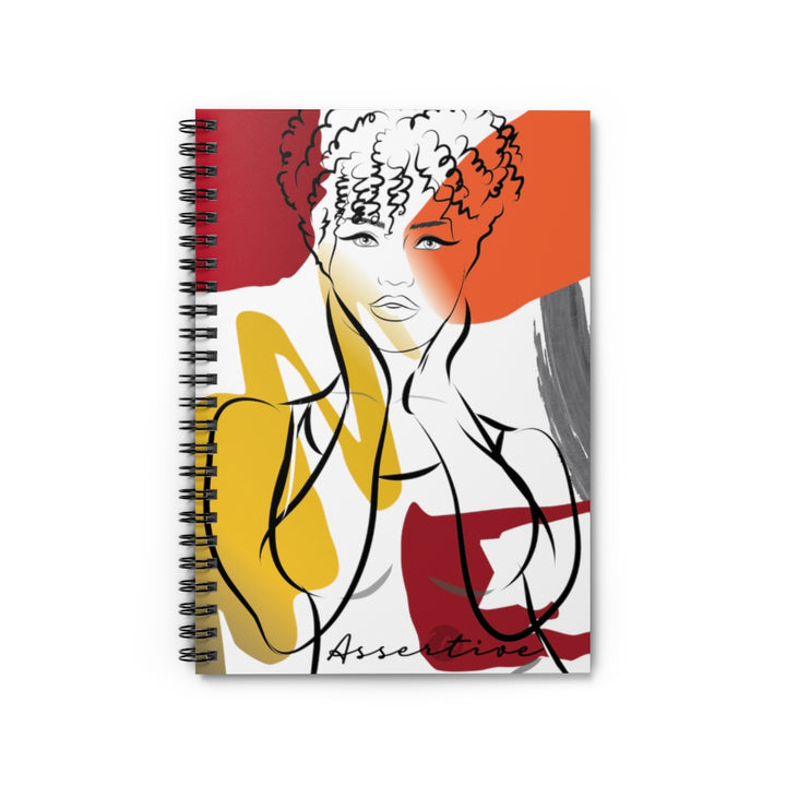 Assertive Spiral Notebook - Ruled Line