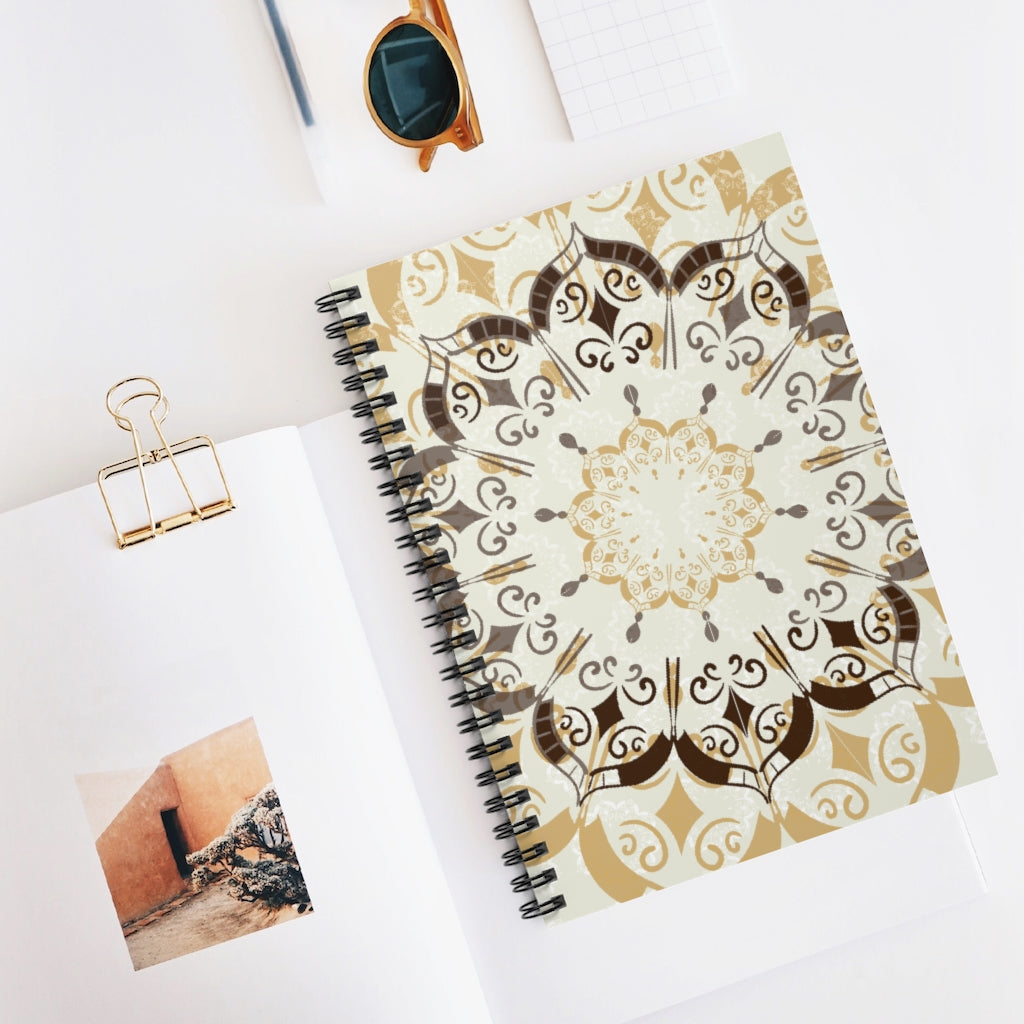 Blanc Spiral Notebook - Ruled Line