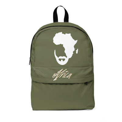 Backpack Male African White hair