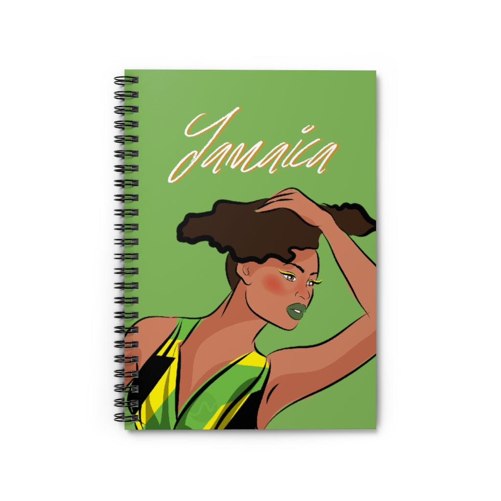 Jamaican Spiral Notebook - Ruled Line