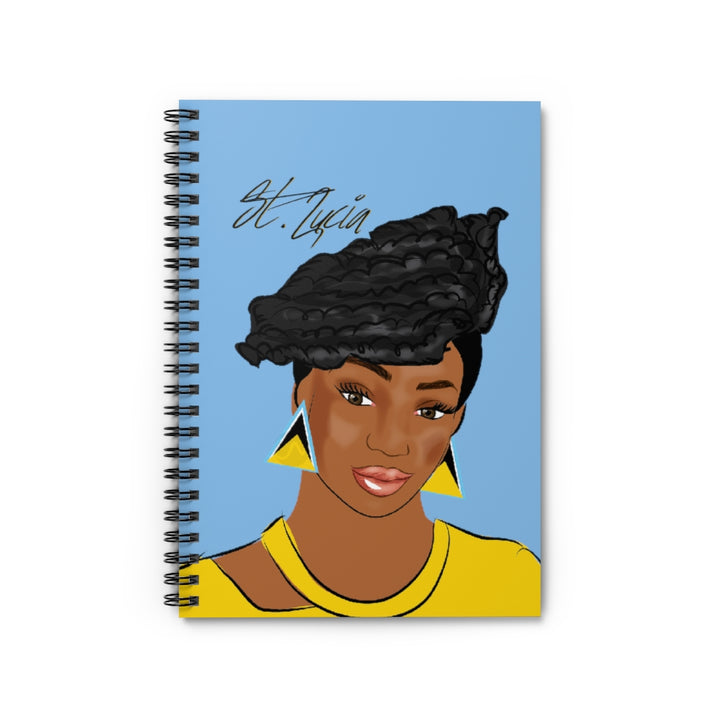 St. Lucia Spiral Notebook - Ruled Line