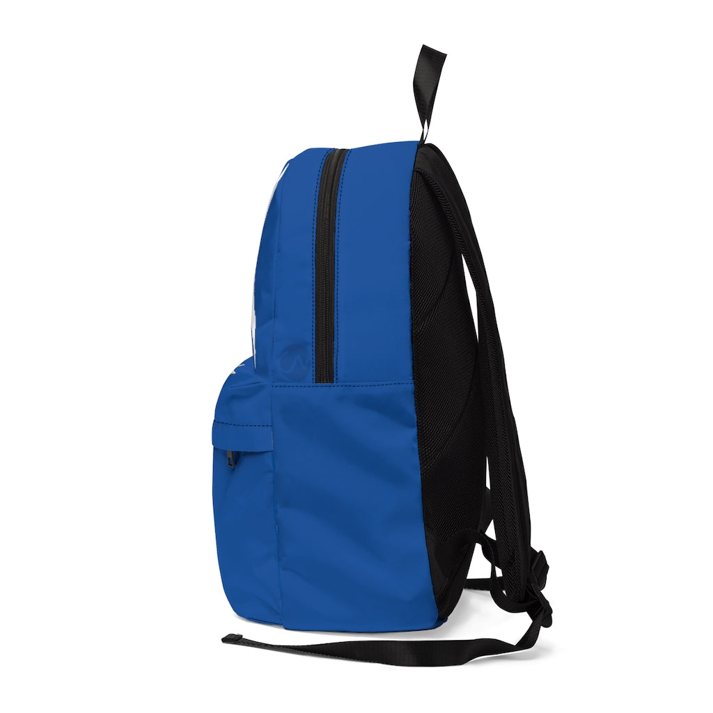 Haitian backpack Male white hair