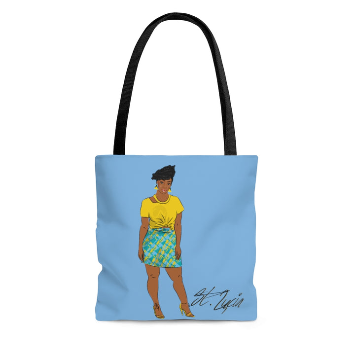 St.Lucian Rootz Tote Bag