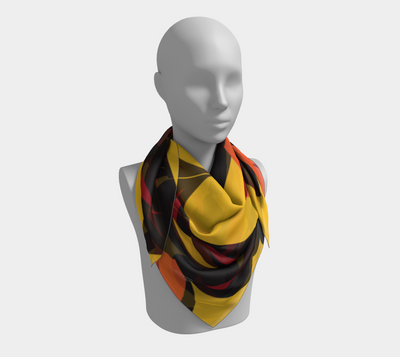 Assertive square scarf