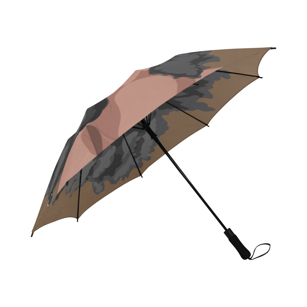 Unapologetic  Semi-Automatic Foldable Umbrella