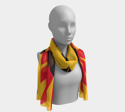 Assertive long scarf