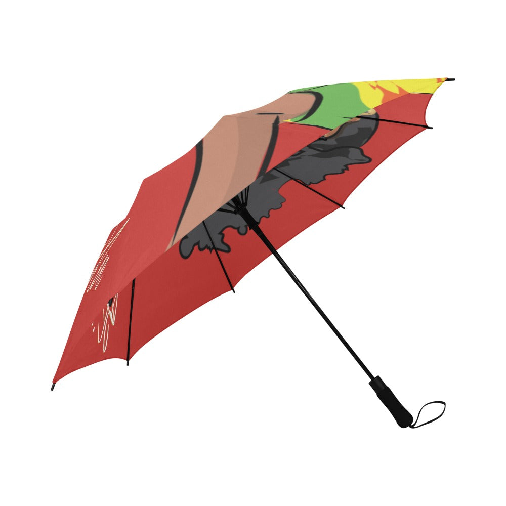 St.Maarten Semi-Automatic Foldable Umbrella