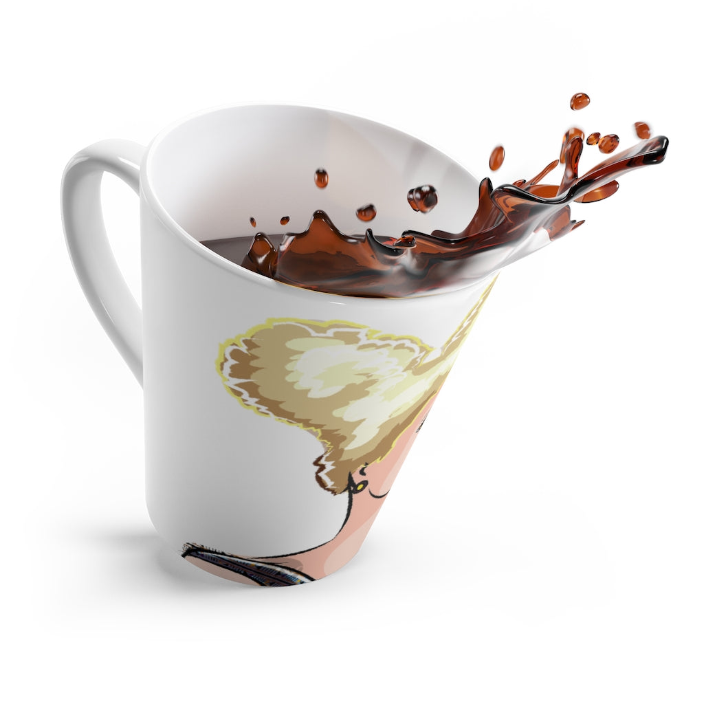 Cautious Latte mug
